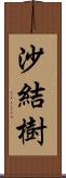 沙結樹 Scroll