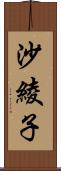 沙綾子 Scroll