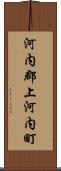 河内郡上河内町 Scroll