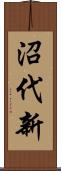 沼代新 Scroll