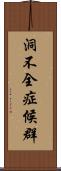 洞不全症候群 Scroll