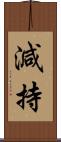 減持 Scroll