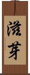 滋芽 Scroll