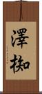 澤椥 Scroll