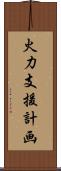 火力支援計画 Scroll