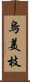 烏美枝 Scroll