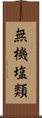 無機塩類 Scroll