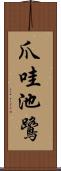 爪哇池鷺 Scroll