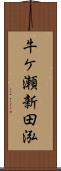 牛ケ瀬新田泓 Scroll