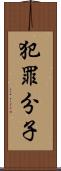 犯罪分子 Scroll