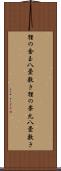 狸の金玉八畳敷き Scroll
