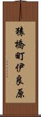 猿橋町伊良原 Scroll