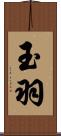玉羽 Scroll