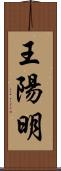 王陽明 Scroll