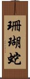 珊瑚蛇 Scroll