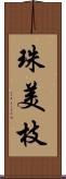 珠美枝 Scroll