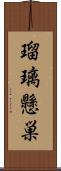 瑠璃懸巣 Scroll