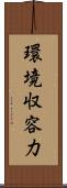 環境収容力 Scroll