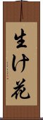 Ikebana Scroll