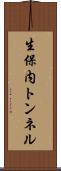 生保内トンネル Scroll