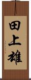 田上雄 Scroll