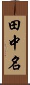 田中名 Scroll