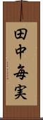 田中毎実 Scroll