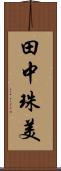 田中珠美 Scroll