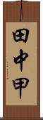 田中甲 Scroll