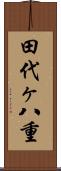 田代ヶ八重 Scroll