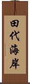 田代海岸 Scroll
