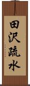 田沢疏水 Scroll