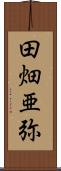 田畑亜弥 Scroll