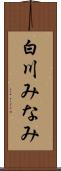 白川みなみ Scroll