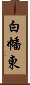 白幡東 Scroll