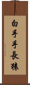 白手手長猿 Scroll