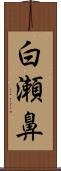 白瀬鼻 Scroll
