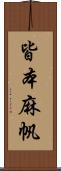 皆本麻帆 Scroll