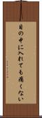 目の中に入れても痛くない Scroll