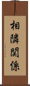 相隣関係 Scroll