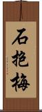 石抱梅 Scroll