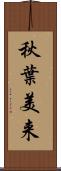 秋葉美来 Scroll