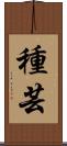 種芸 Scroll