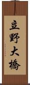 立野大橋 Scroll