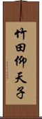 竹田仰天子 Scroll