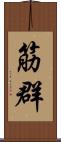 筋群 Scroll