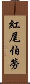 紅尾伯勞 Scroll