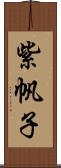 紫帆子 Scroll