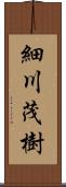 細川茂樹 Scroll