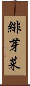 緋芽菜 Scroll